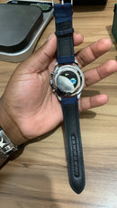 🎁 NOVIDADE EM PROMOÇÃO Relógio Omeg Snoop 100% Funcional Pulseira Azul Luxo e Destaque PROVA D’ÁGUA + FRETE GRÁTIS