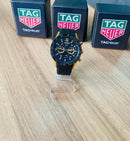 🎁 MEGA PROMOÇÃO Relógio Tag 100% Funcional Pulseira Detalhes Vermelho Edição Luxo e Destaque PROVA D’ÁGUA + FRETE GRÁTIS