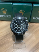 🎁 MEGA PROMOÇÃO Relógio Masculino Oyster Daytona Pulseira Silicone Preta Luxo Prova D’água + FRETE GRÁTIS