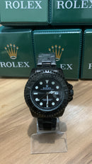 🎁 MEGA PROMOÇÃO Relógio Masculino Oyster Perpetual Yatch master All Black  Luxo Prova D’água + FRETE GRÁTIS