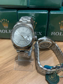 🎁 MEGA PROMOÇÃO Relógio Masculino Oyster Datejust Fundo De Vidro Em Aço Luxo Prova D’água + FRETE GRÁTIS