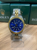 🎁 MEGA PROMOÇÃO Relógio Masculino  Datejust Aço e Ouro Luxo Prova D’água + FRETE GRÁTIS